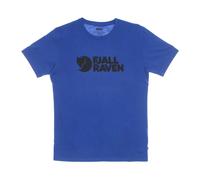 Fjällräven - Alpine Blue Logo T-shirt - Tops - Hombre - Azul - S -