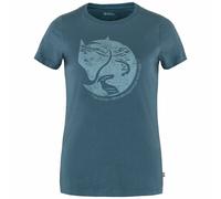 Fjällräven Arctic Fox Print Damen T-Shirt Polarfuchs Zorro Camiseta De Ocio Azul