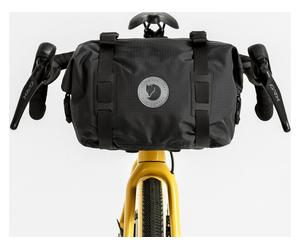 Fjällräven Bolsa de manillar Hoja Handlebar Rolltop negro