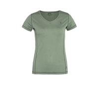 FJÄLLRÄVEN Camiseta de mujer Abisko Cool W verde | XS