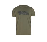 FJÄLLRÄVEN Camiseta funcional con logo para hombre oliva | L