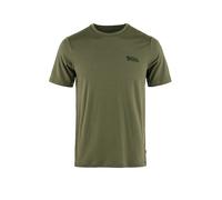 FJÄLLRÄVEN Camiseta funcional de hombre Abisko Wool oliva | S