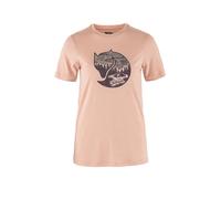 FJÄLLRÄVEN Camiseta funcional de mujer Abisko Wool Fox rosa | S