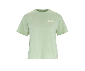 FJÄLLRÄVEN Camiseta funcional de mujer Forest Walk verde | S