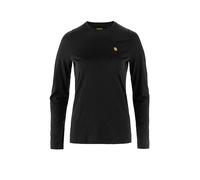 FJÄLLRÄVEN Camiseta interior de mujer Bergtagen Merino 190 negro | M