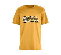 Fjällräven Camiseta Multicolor Logo amarillo/naranja S
