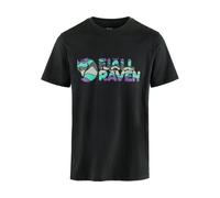 Fjällräven Camiseta Multicolor Logo negro S