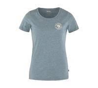 Fjällräven Camiseta para damas Logo 1960 azul XL