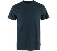 Fjällräven Cáñamo Blend Camiseta de Hombre Hanfshirt Informal Azul Marino Nuevo