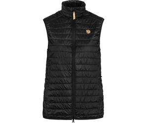 Fjällräven Chaleco acolchado Abisko W, 550 negro, talla S