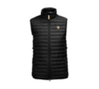 Fjällräven Chaleco acolchado para exteriores Abisko de mujer negro XL