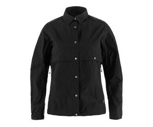 Fjällräven Chaqueta Cortaviento Hoja Rider's para Damas negro M