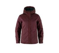 FJÄLLRÄVEN Chaqueta de invierno para mujer Stina Padded G1000 Hoodie rojo oscuro | L