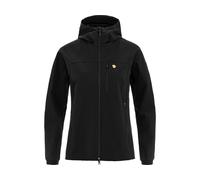 Fjällräven Chaqueta exterior elástica Bergtagen para mujer negro S