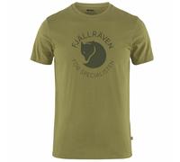 Fjällräven Fox Camiseta de Hombre Informal Exterior fuchs Estampado Verde Oliva