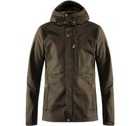 FJÄLLRÄVEN Kaipak Jacket M, Chaqueta Con Capucha Hombre, Verde (dark Olive), S