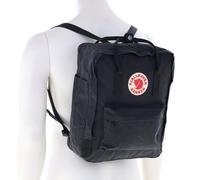 Fjällräven Kånken Mochila de senderismo, Unisex Adulto, Negro (Black), 16 L (38 x 27 x 13 cm)