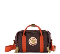 Fjällräven Kånken Koncept Crossbody Black Oak-Rowan Red Bandolera