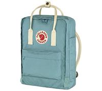 Fjällräven Kånken Mochila azul-gris, fibra sintética, unisex, 16L