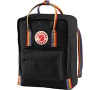 Fjällräven Kånken Rainbow Black - Rainbow Pattern