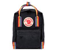 Fjällräven Kånken Mini Black - Rainbow Pattern