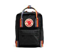 Fjällräven Kånken Mini Black - Rainbow Pattern