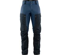Fjällräven Keb M Pantalones de Senderismo con Bolsillos y Cremalleras, Mens, Azul (Dark Navy/Uncle Blue 555-520), 52