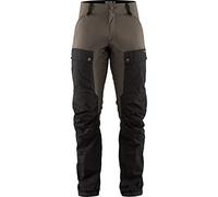 Fjällräven Keb M Pantalones de Senderismo con Bolsillos y Cremalleras, Mens, Negro (Black/Stone Grey 550-018), 52