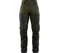 Fjällräven Keb M Pantalones de Senderismo con Bolsillos y Cremalleras, Mens, Verde (Deep Forest/Laurel Green 662-625), 40