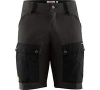 Fjällräven Keb Shorts M Pantalón Corto, Hombre, Black-Stone Grey, 52