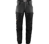 Fjällräven Keb Trousers W Reg Sport Trousers, Mujer, Black-Stone Grey, 40