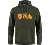 Fjällräven Logo Sudadera Con Capucha Para Hombre Hoodie Verde NUEVO