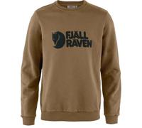 Fjällräven Logo Sweater M Sudadera, Marrón Madera, L para Hombre