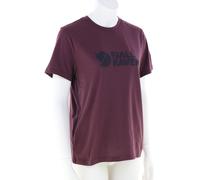 Fjällräven Logo Tee Mujer T-Shirt S Rojo oscuro