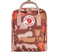 Fjällräven mochila de ocio Kånken Graphics Mini 7L Chalk Rose - Hidden Animals rojo