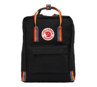 Fjällräven Kånken Rainbow Mochila negro, nylon, unisex, 16L