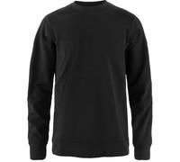 Fjällräven Mujer Keb Fleece Crew Neck M, Black, L