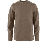 Fjällräven Mujer Keb Fleece Crew Neck M, Suede Brown, L