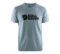 Fjallraven Logo T-Shirt M, Mens, Uncle Blue-Melange