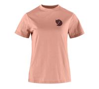 Fjällräven Övik Fox Boxy Logo Tee W Dusty Rose Camiseta de mujer M