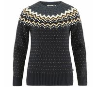 Fjällräven Övik Knit Suéter Damen-Strickpullover Jersey Lana Azul Nuevo