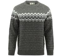 Fjällräven Övik Knit Suéter de Hombre Punto Sudadera de Lana Gris