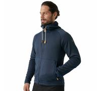 Fjallraven Övik Fleece Hoodie M Sweatshirt, Hombre, Navy, XS