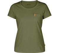 FJÄLLRÄVEN Övik T-shirt W., Camiseta Mujer, Verde (green), XS