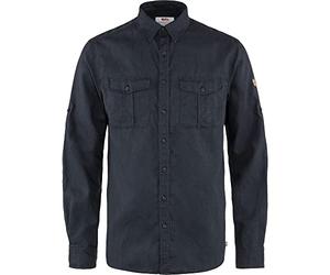 Fjällräven Övik Travel Shirt LS M Camisa de Manga Larga con 2 Bolsillos en el Pecho Hombre