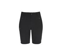 FJÄLLRÄVEN Pantalón corto de mujer Abisko Trail Stretch negro | 36