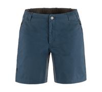 Fjällräven Pantalones cortos híbridos para mujeres Hoja azul S/M