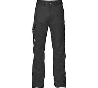 Fjällräven - Pantalones de acampada y senderismo para hombre, color gris (dark grey), talla 46