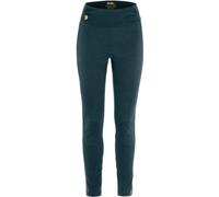 Fjällräven Pantalones de compresión Merino 190 LJ para Mujer, Color Azul montaña, M