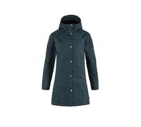 FJÄLLRÄVEN Parka de invierno para mujer Karla Hydratic con capucha azul oscuro | XS
